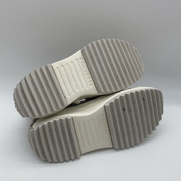 Womens Size 9.5 Converse Run Star Hike Hi Sherpa Trim Gray Suede Sneakers Shoes - Picture 8 of 9